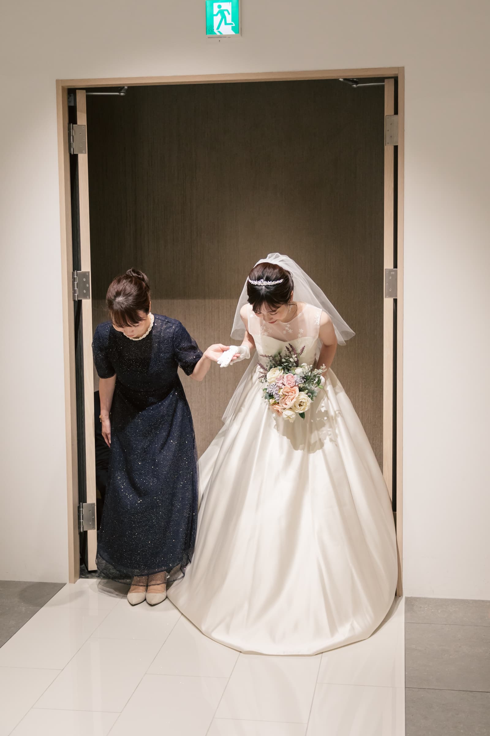 ウェディングレポート第二弾★かわいいゲストがお手伝い